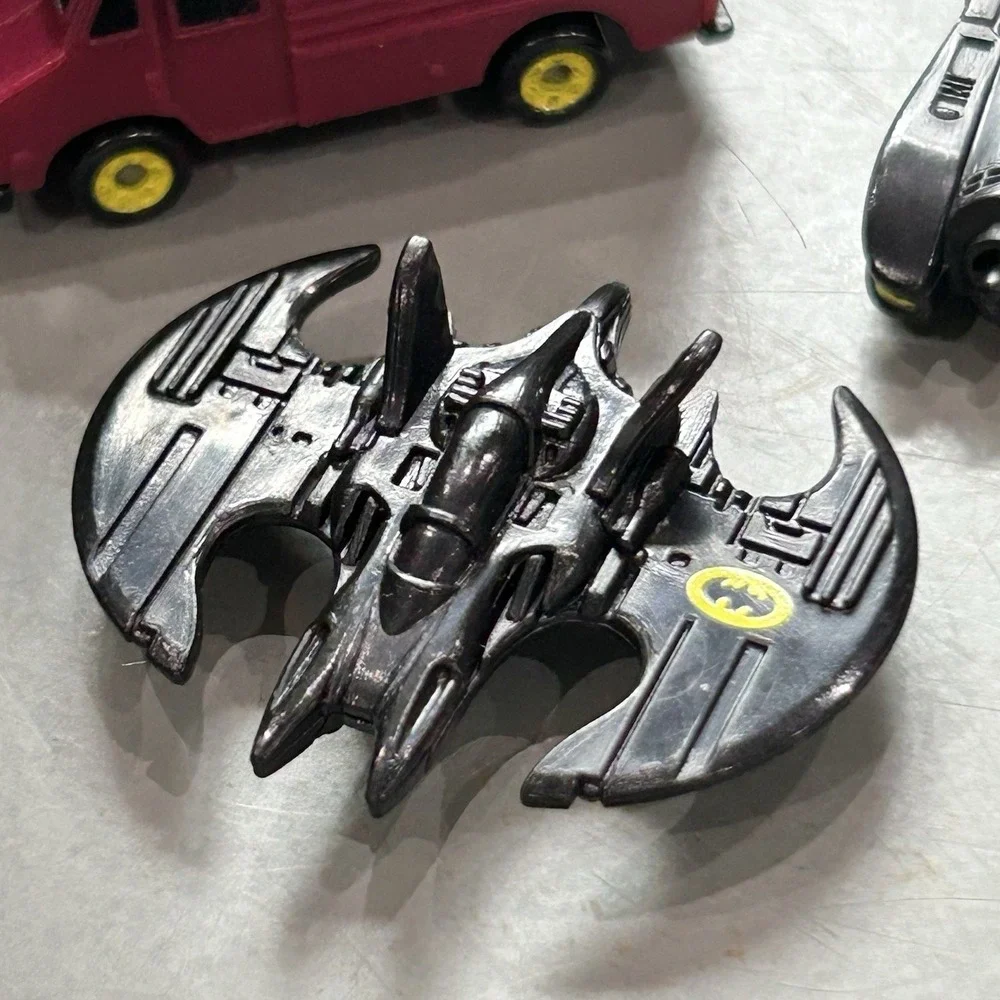 ERTL Micro Size Batmobile Batwing Joker‎ Van DC Comics 3-Pack Collection 1989